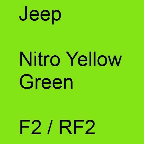 Jeep, Nitro Yellow Green, F2 / RF2.